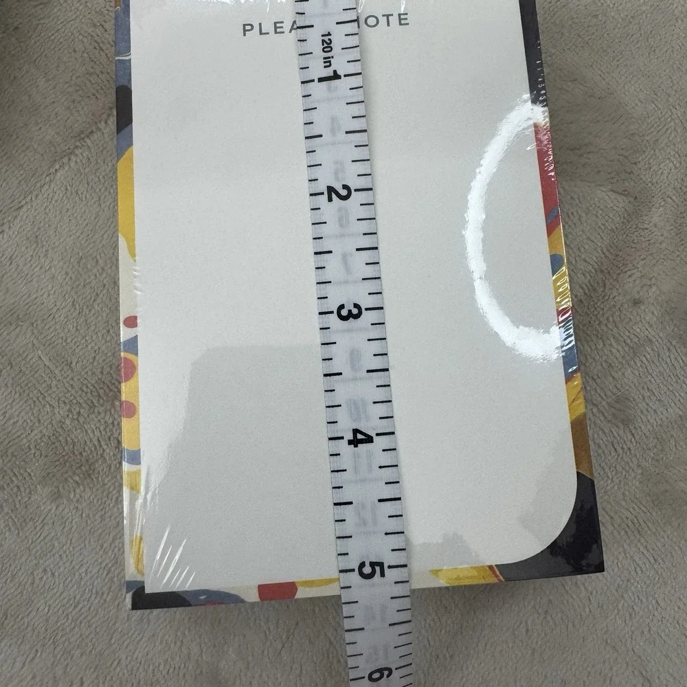 Amelin Archive Abstracte Note Cube Correspondence Card Set w Storage Box New